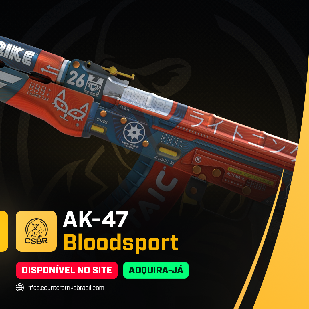 2904 — AK-47 | Bloodsport (Field-Tested)